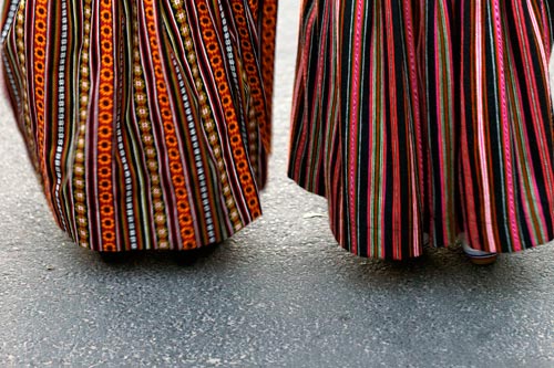 Vestidos traditionelles - © Norbert Pousseur